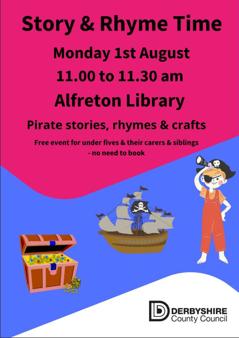 Story and Rhyme Time at Alfreton Library