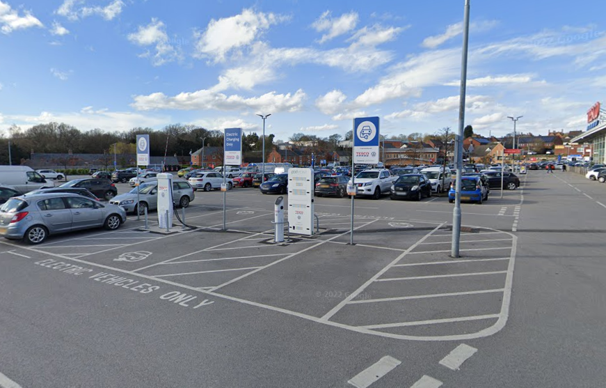 Electric car drivers will no longer be able to charge their vehicles for free at Tesco in Alfreton