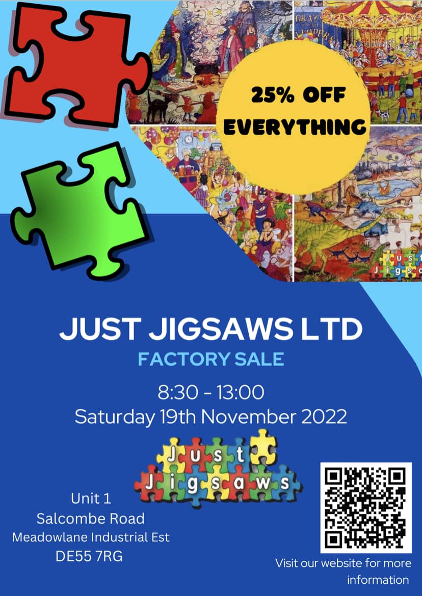 Just Jigsaws Factory Sale