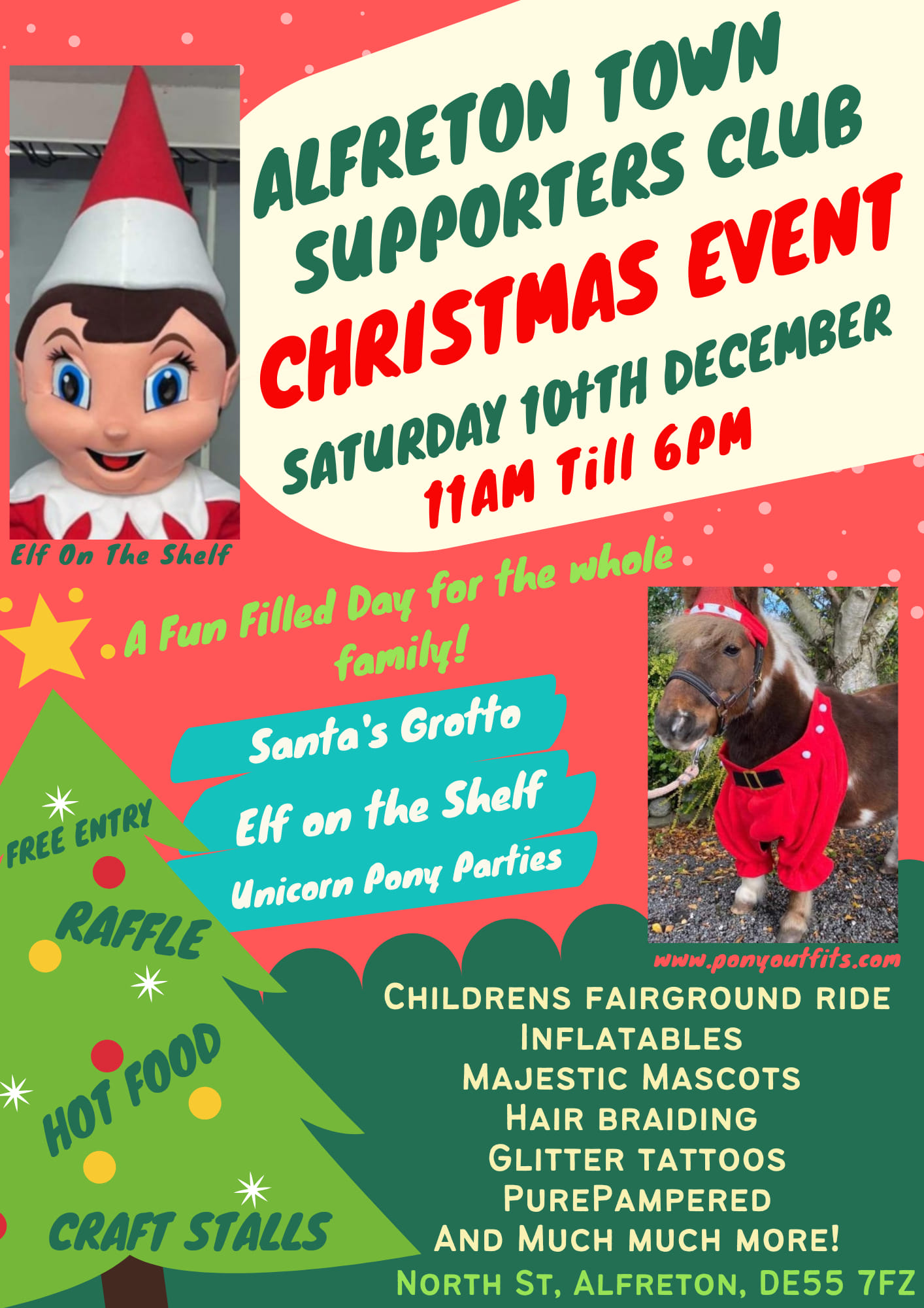 Alfreton Town Supports Club Christmas Event