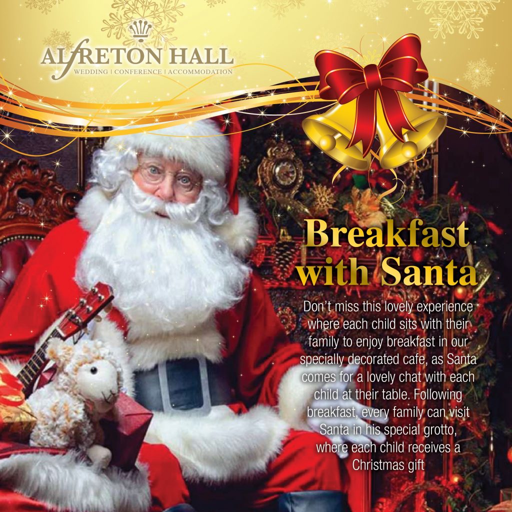 Breakfast with Santa at Alfreton Hall