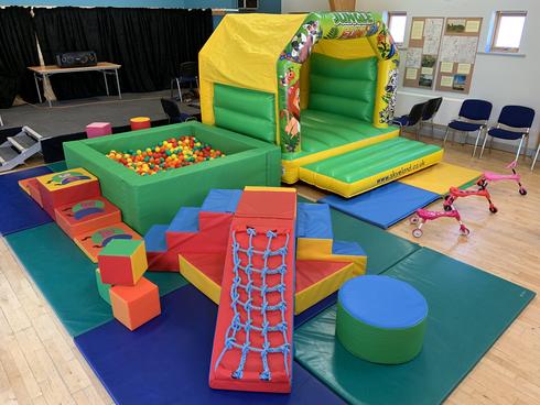Skyeland Soft Play, in Alfreton, offers a number of children's soft play items for hire