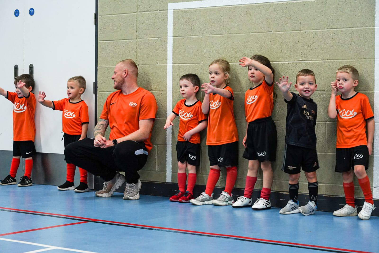 Kixx Football Academy has places available for children in Alfreton, Shirland and Tibshelf