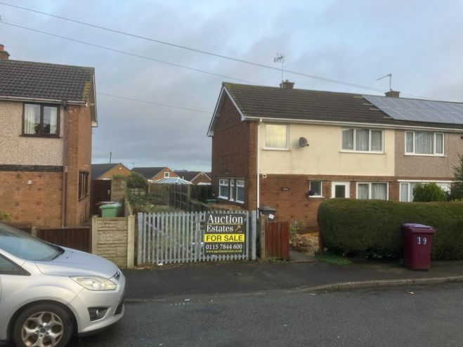 A plot of land on Hazel Grove, South Normanton, will go to auction on Feb 23
