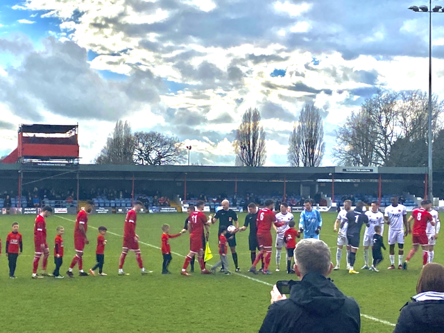 Alfreton Town lost to AFC Fylde on Saturday, March 18