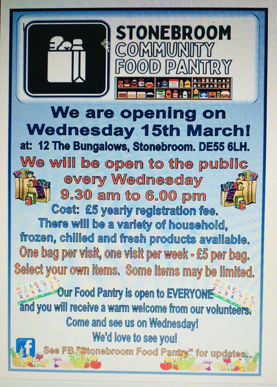 Stonebroom Community Food Pantry