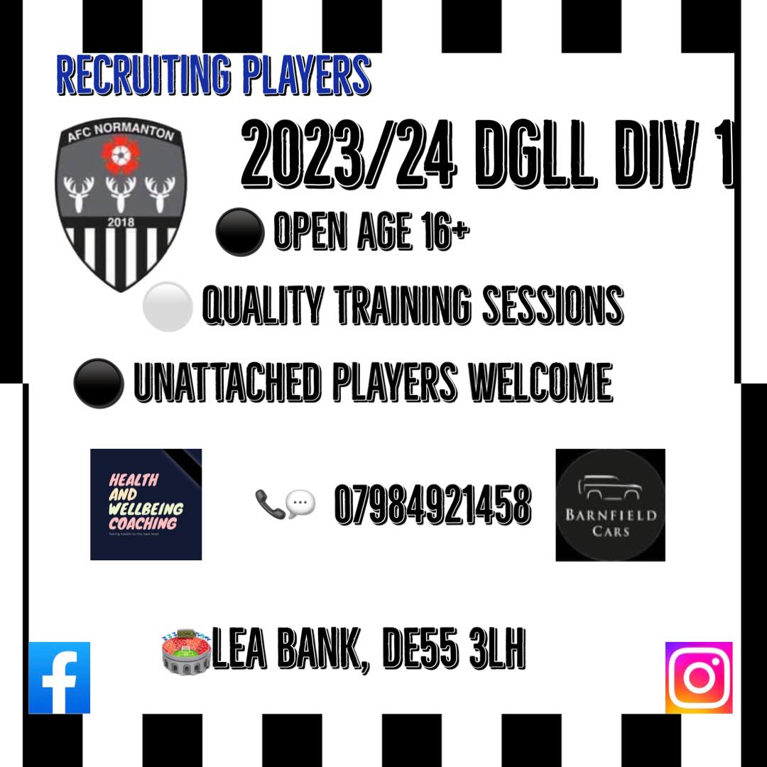 AFC Normanton Ladies are recruiting for the 2023/24 football season