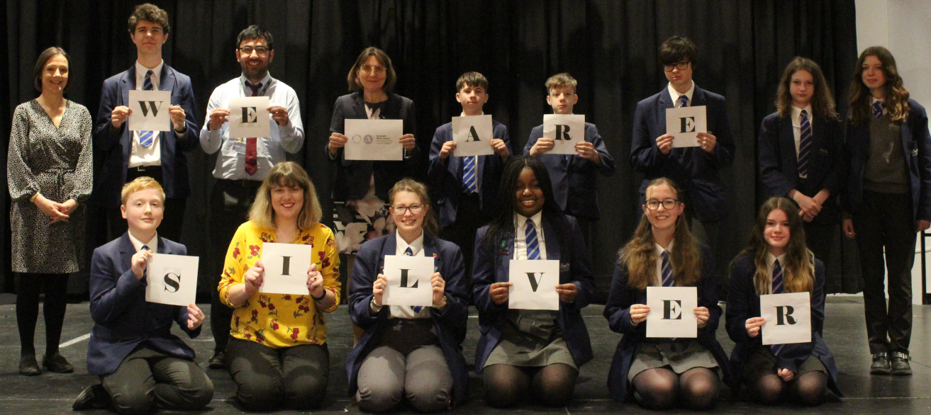 David Nieper Academy welcomes its Silver Artsmark accreditation from Arts Council England