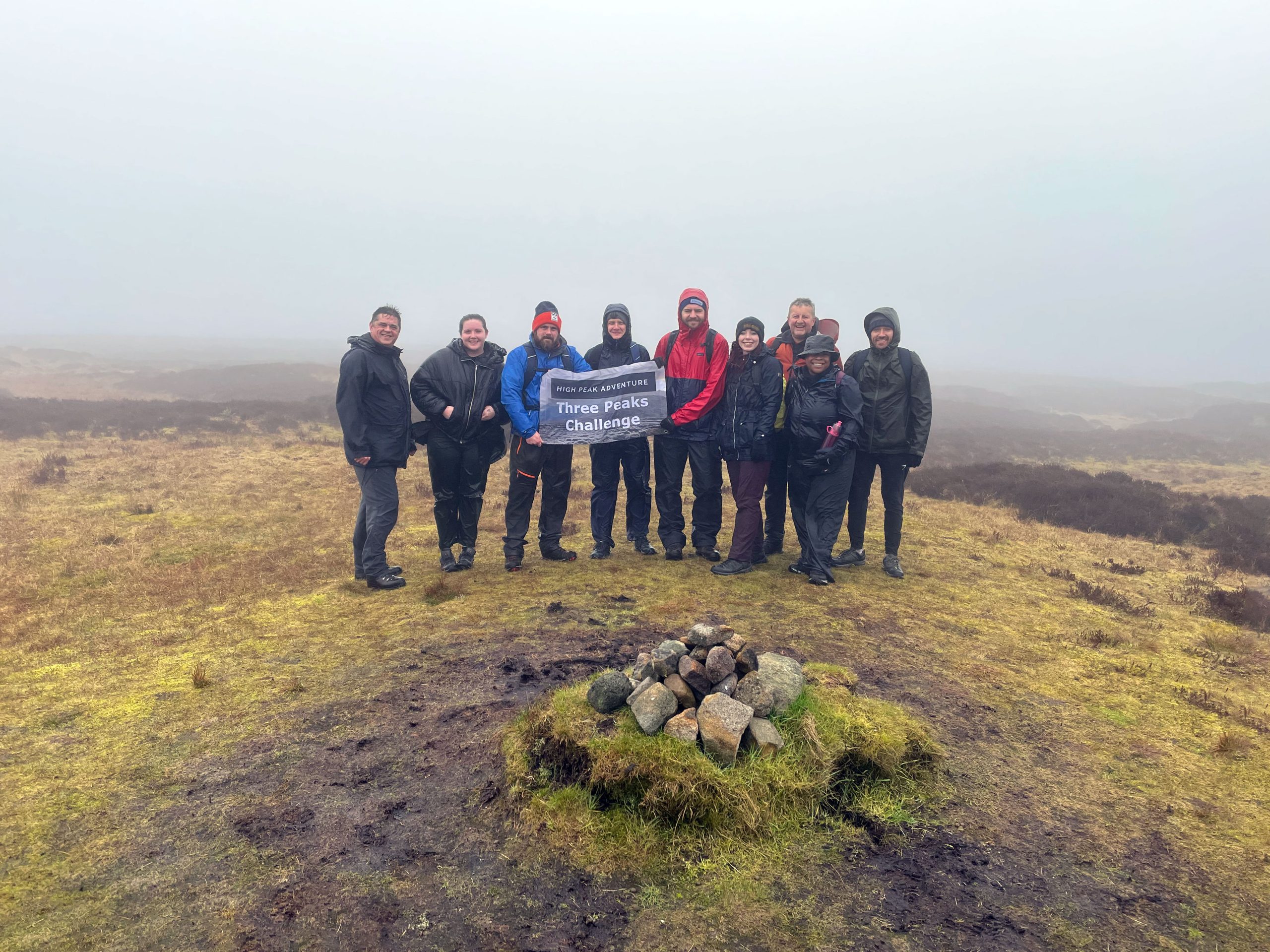 A1 Comms staff took on the Three Peaks Challenge to raise money for Alfreton Park School