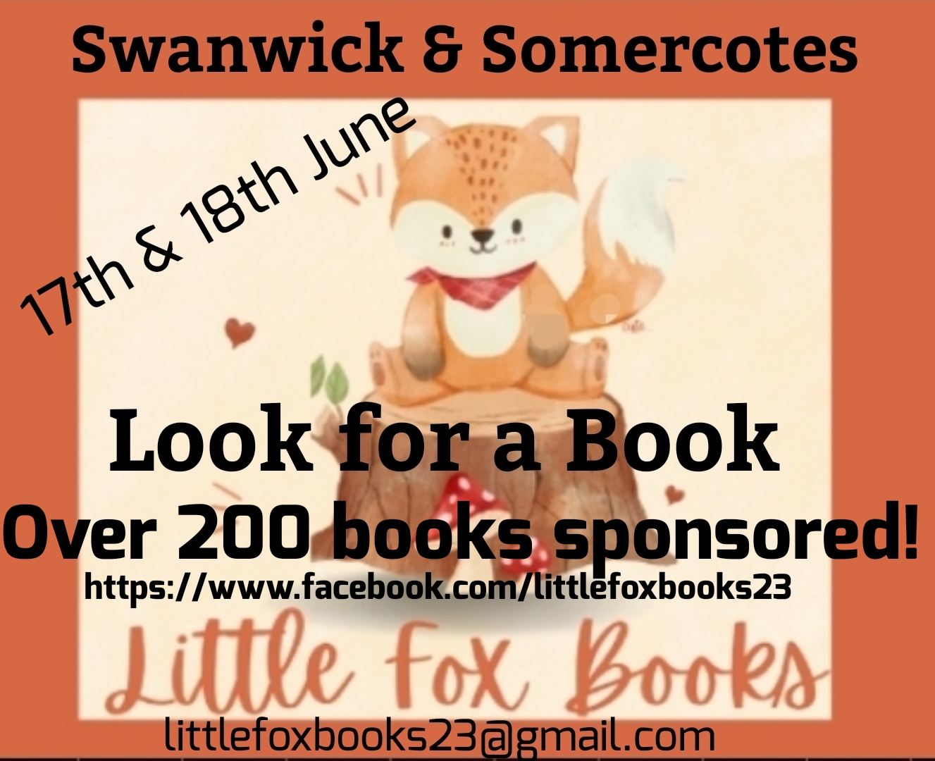 A community book hunt will take place in Swanwick and Somercotes in June