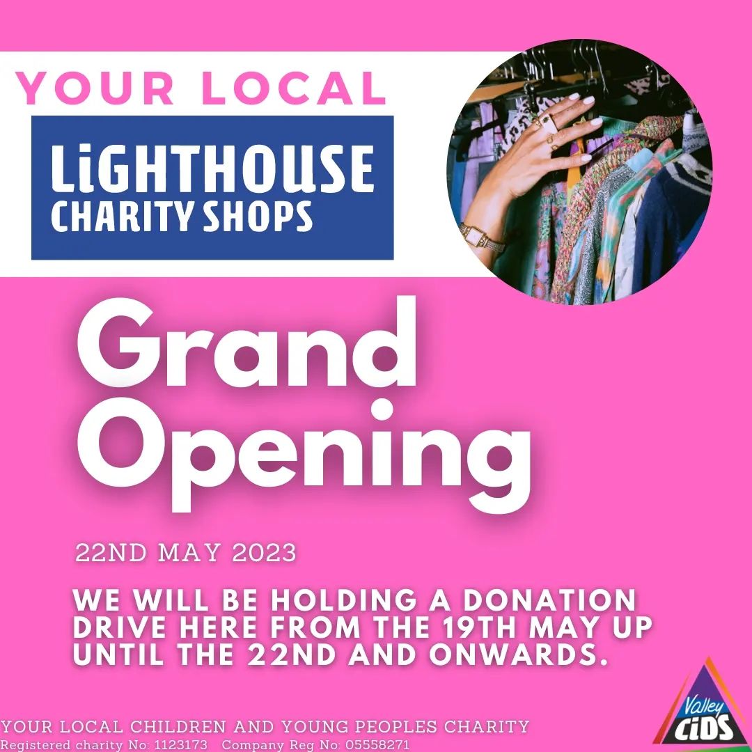 A new Lighthouse Charity Shop will open in South Normanton