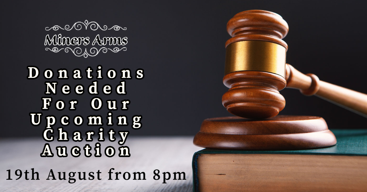 The Miners Arms in Alfreton is looking for items to sell in its fundraising auction in August