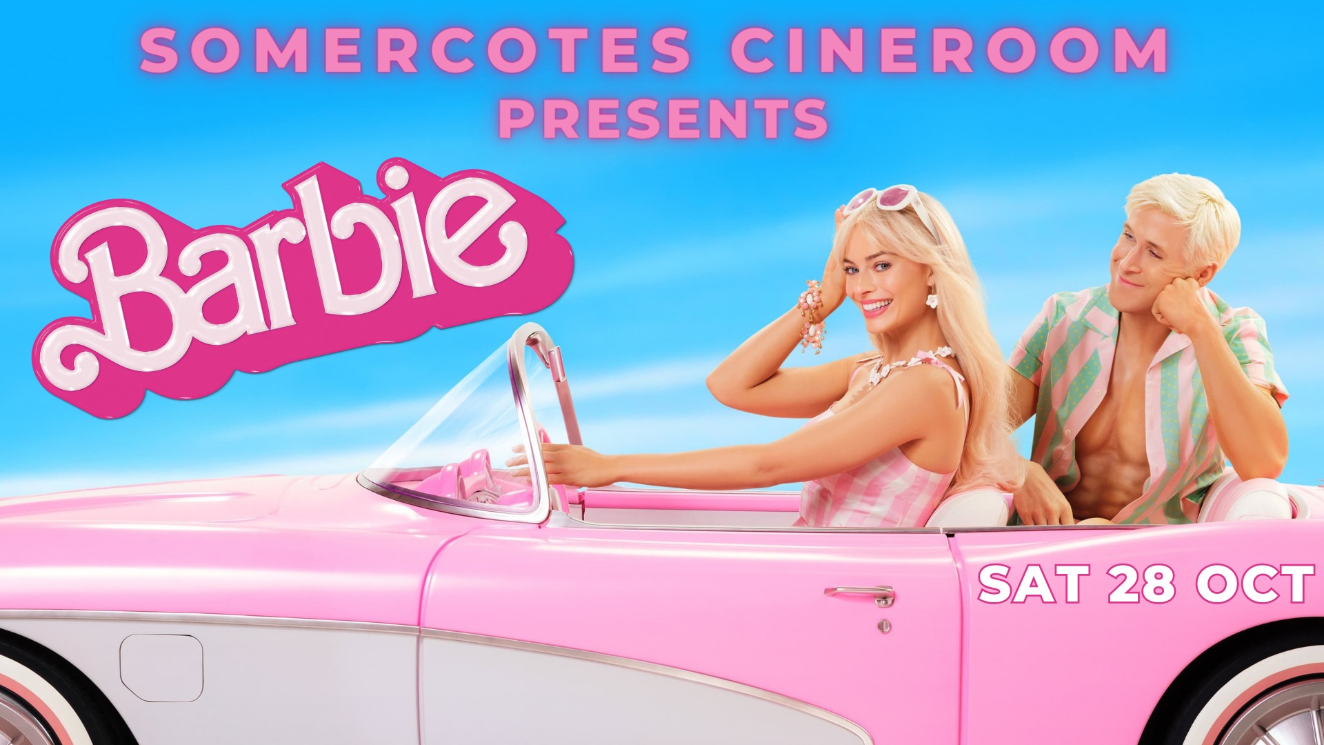 Somercotes Cineroom will return on October 28, 2023 with a screening of Barbie