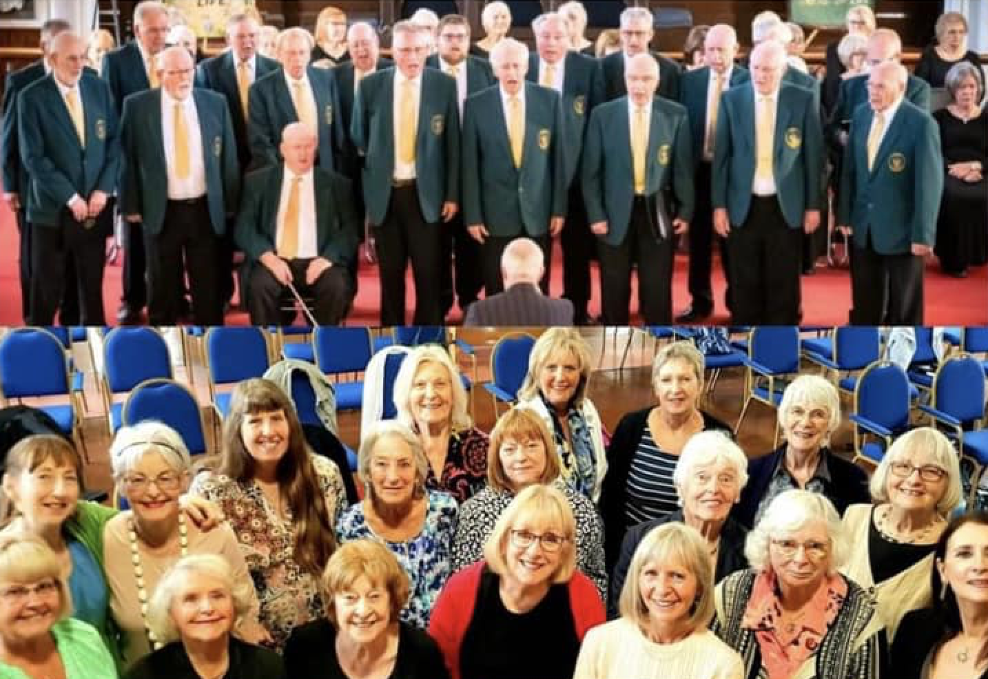 Two choirs join forces for charity concert