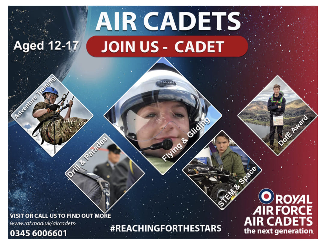 Recruitment drive at Air Cadets
