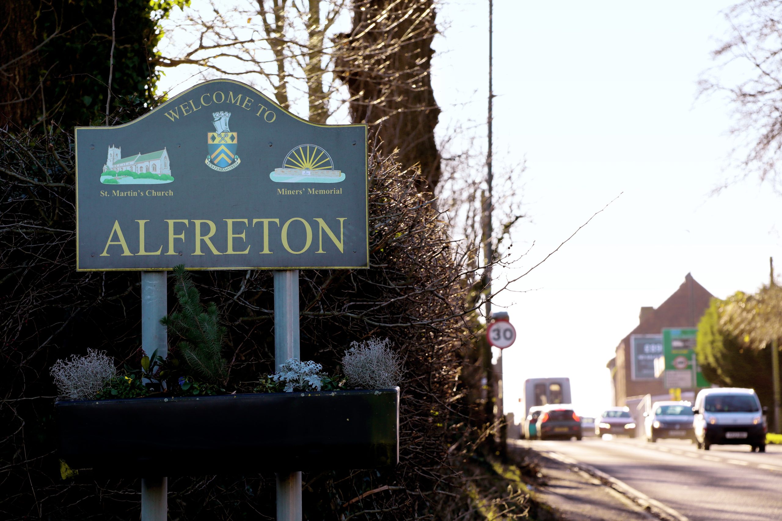 PICTURE GALLERY – Alfreton, Derbyshire. January 2024