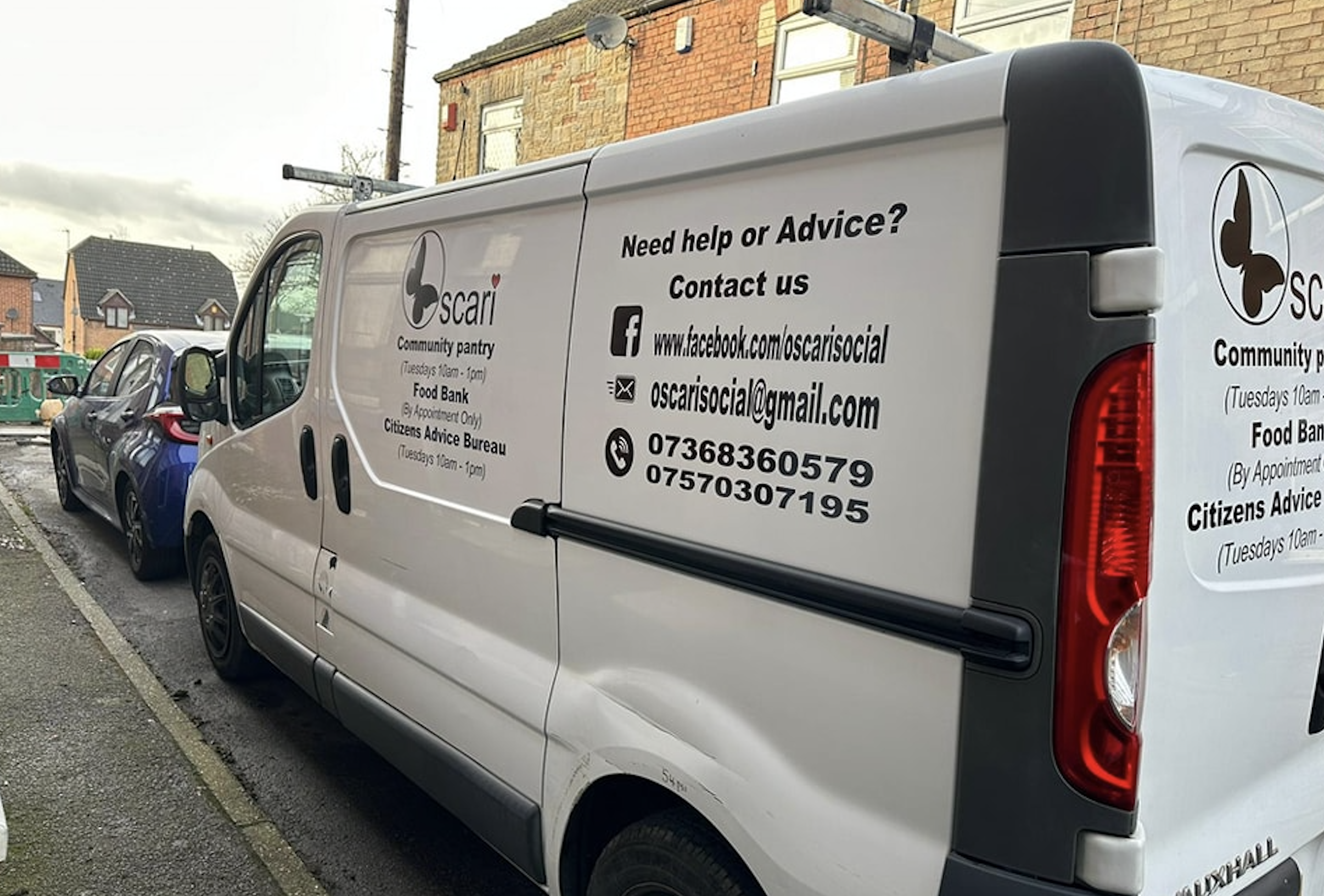 Charity van gets a ‘bling’ makeover