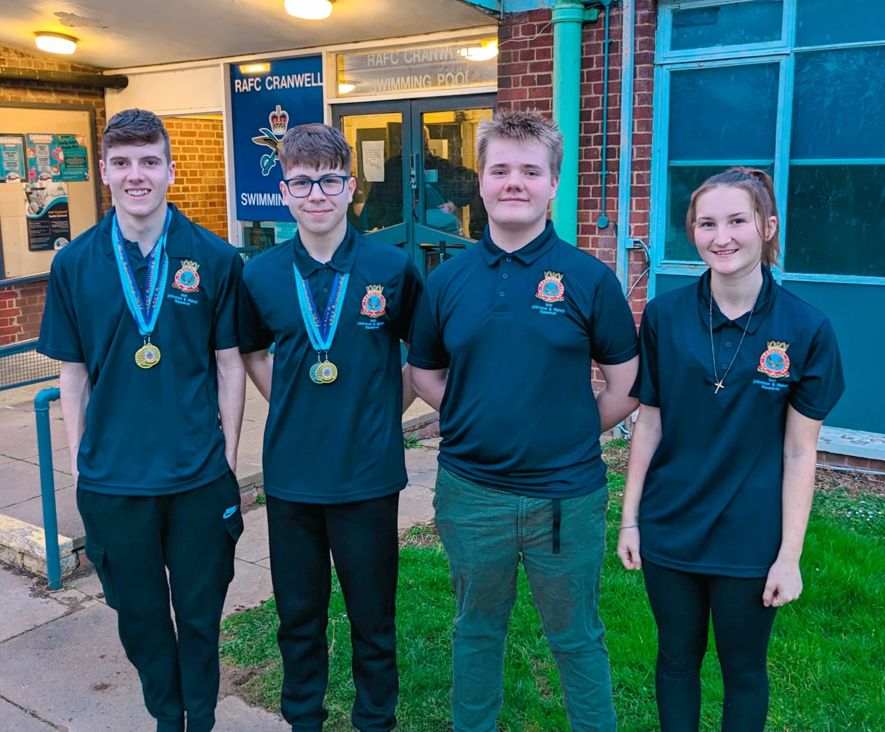 Swimming success for Air Cadets