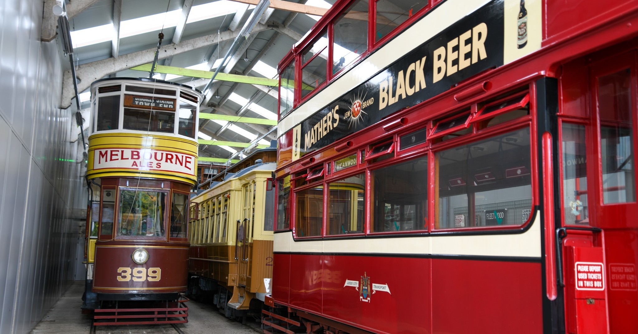 Electrical supply fault delays tram operation at heritage site