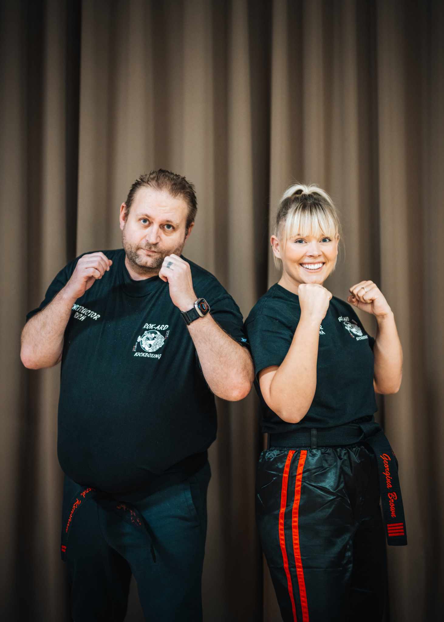 Sparring kickboxers to raise cash for youth activities